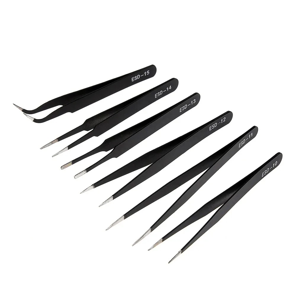 6PCS Pinzette di precisione Se - Electronics Repair Tools And Equipment recensione e prezzo